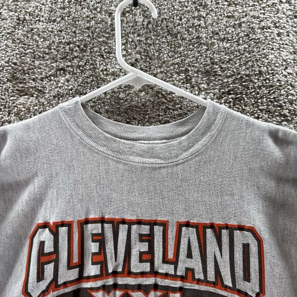 Vintage 90s Cleveland Browns Sweatshirt Mens Large Gray Champion‎ Reverse Weave - Picture 3 of 14